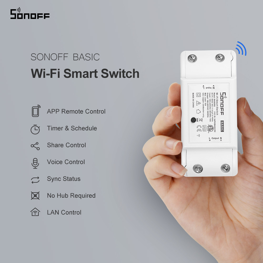 Itead SONOFF Basic R2 Mini DIY - Sonoff Mini R4 review and price