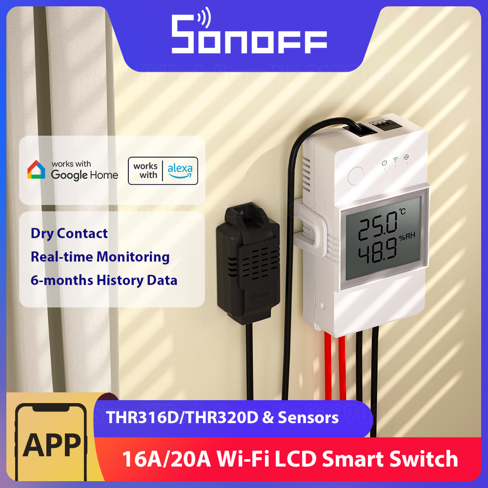 SONOFF THR316D/THR320D Tempera - Sonoff Mini R4 review and price