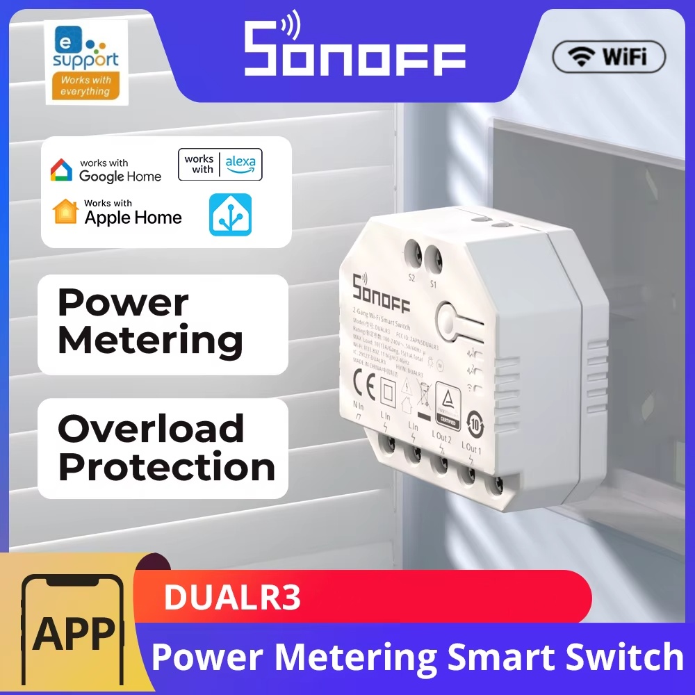 Sonoff Dual R3 Sonoff Dualr3 W - Sonoff review and price