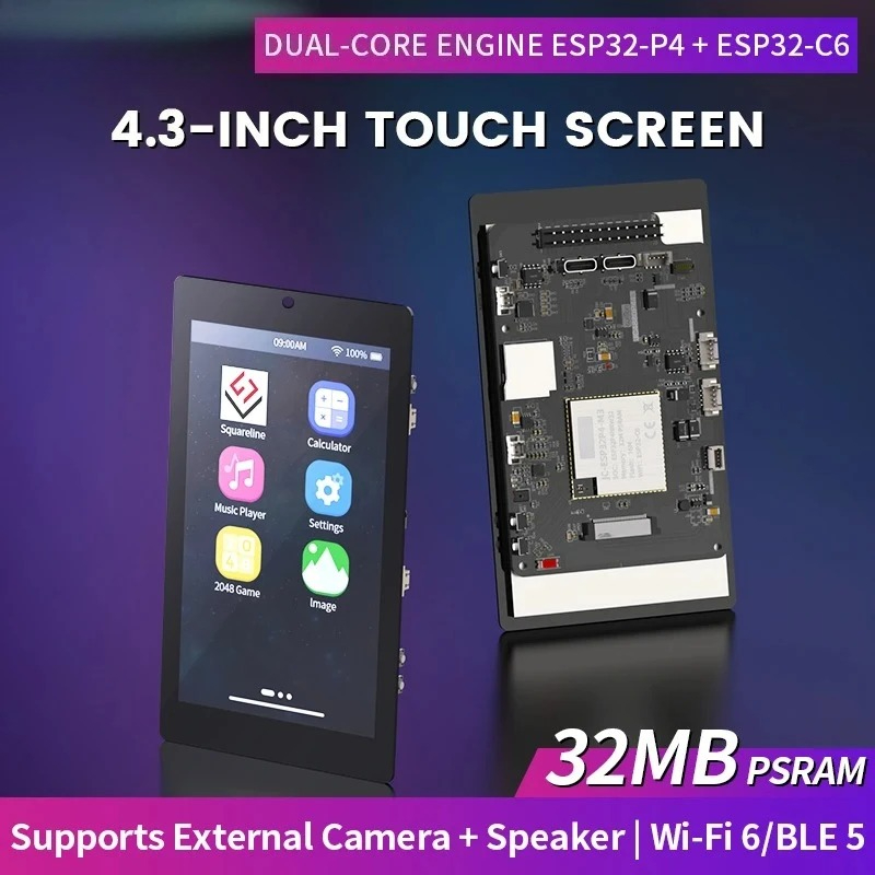 4.3 inch 480x800 IPS Capacitiv - Smart Home Module Iot review and price