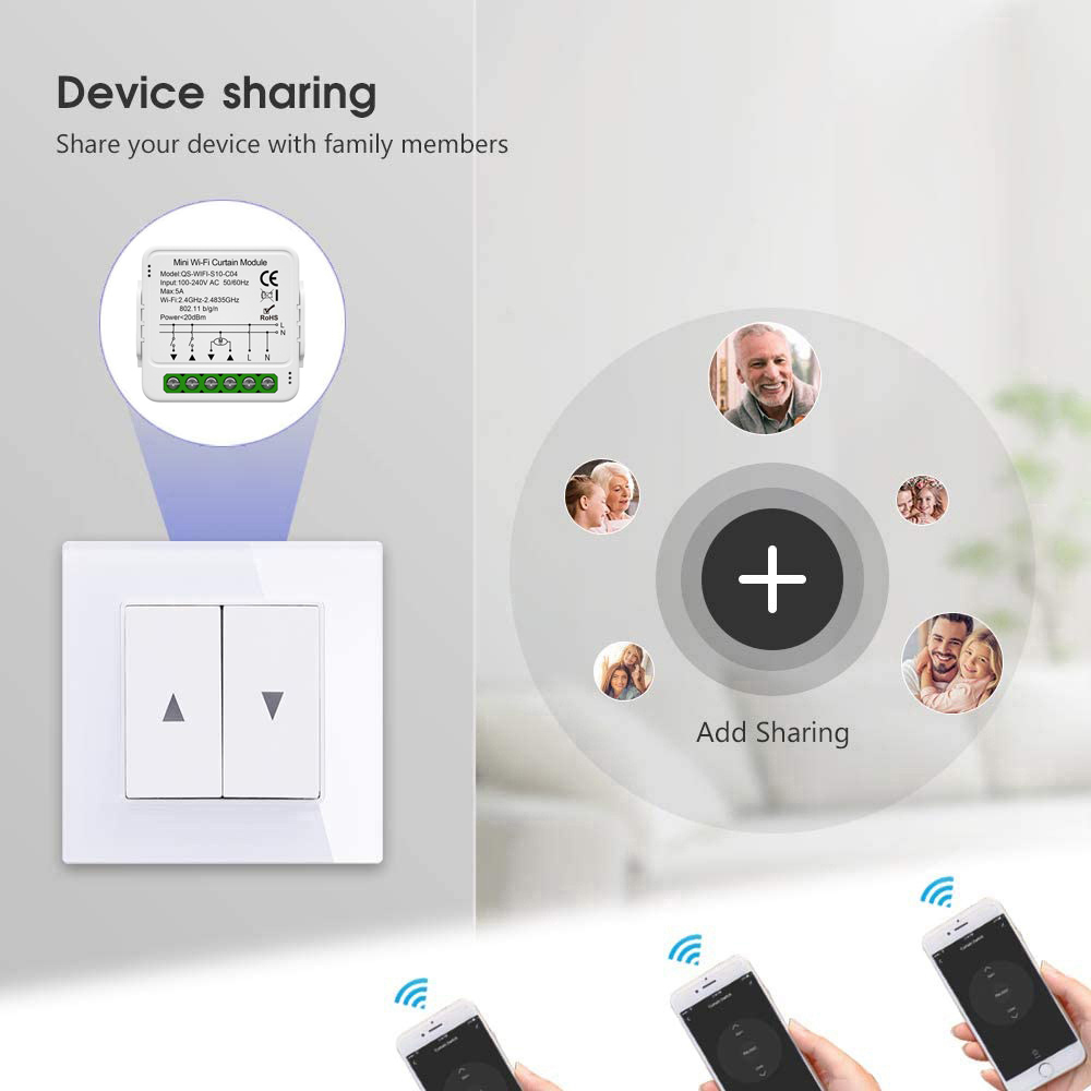 Tuya WiFi Zigbee Smart Curtain - Tuya 4 Channel review and price